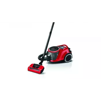 Bosch Serie 6 ProAnimal BGC41PET pölypussiton pölynimuri, punainen/musta