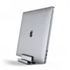 Kannettavan ja tabletin teline Satechi ST-ADVSM hopea yhteensopiva MacBook Pron kanssa
