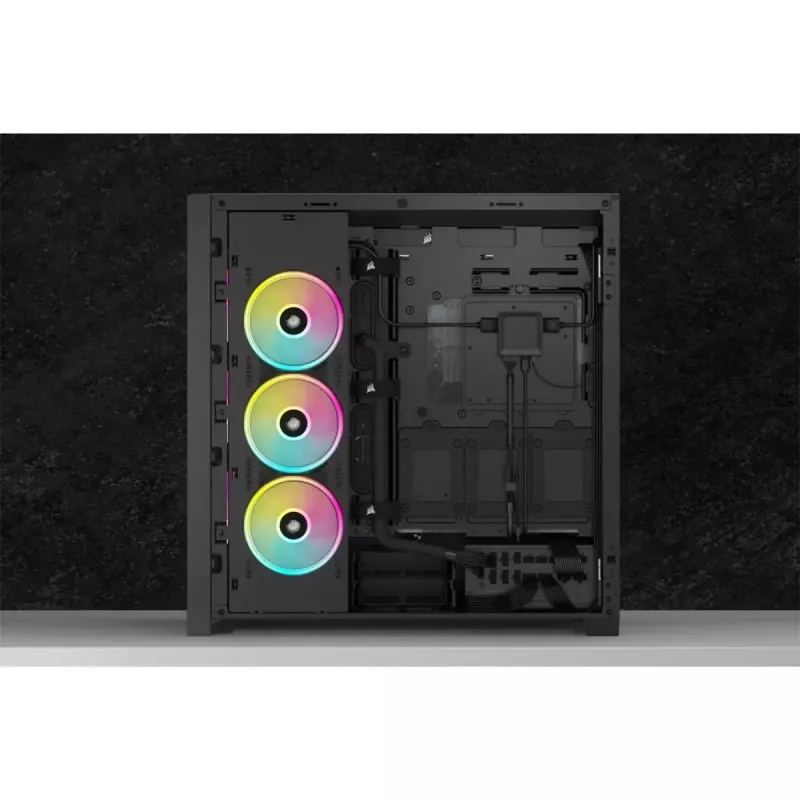 Tuulettimen ohjain Corsair iCUE LINK System Hub musta 1 kpl