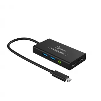 j5create JVA01-N videokaappaus USB-keskitin 1920x1080 30Hz musta
