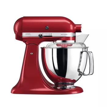 KitchenAid Artisan 5KSM175PS yleiskone — 300 W, 4,8 l ruostumaton teräskulho, punainen