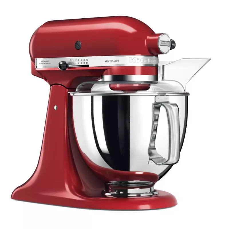 KitchenAid Artisan 5KSM175PS yleiskone — 300 W, 4,8 l ruostumaton teräskulho, punainen