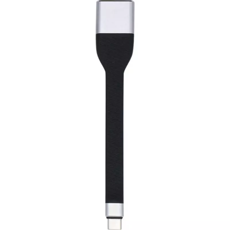 Techly ICOC-USBC-DP12 videokaapeli-adapteri 0,131 m USB Type-C DisplayPort musta