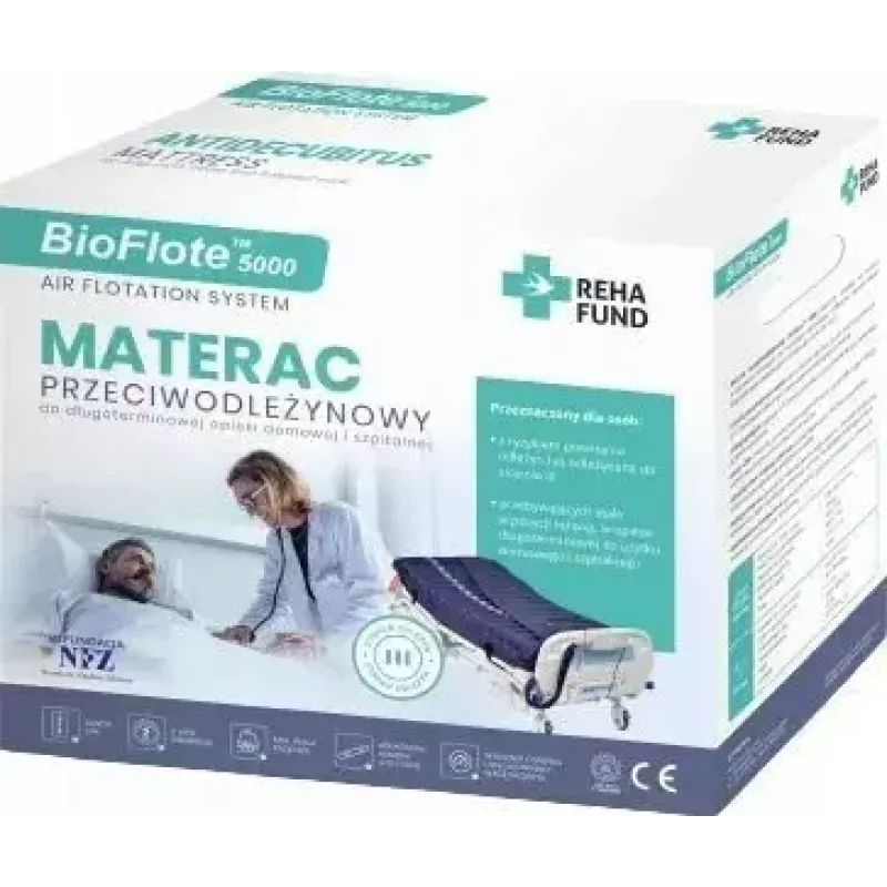 REHA FUND BioFlote 5000 painehaavojen ehkäisymatrassi