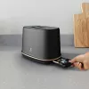 Leivänpaahdin Electrolux E7T1-6BP 2 viipaletta 980 W musta