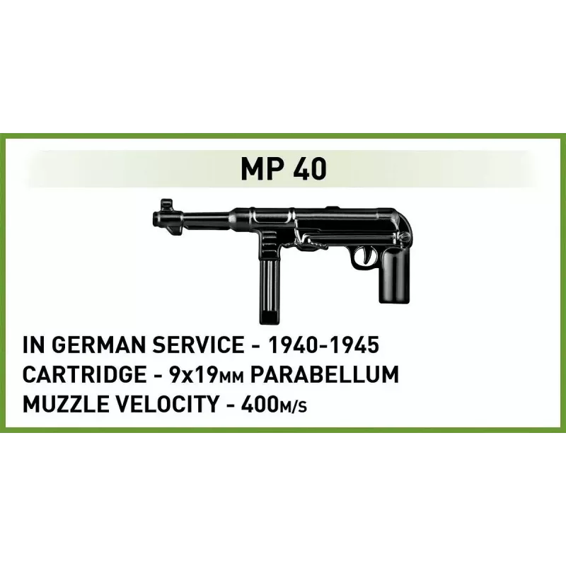Cobi Blocks SD.KFZ.124 Wespe rakennussarja, 860 palikkaa
