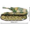 Cobi Blocks SD.KFZ.124 Wespe rakennussarja, 860 palikkaa