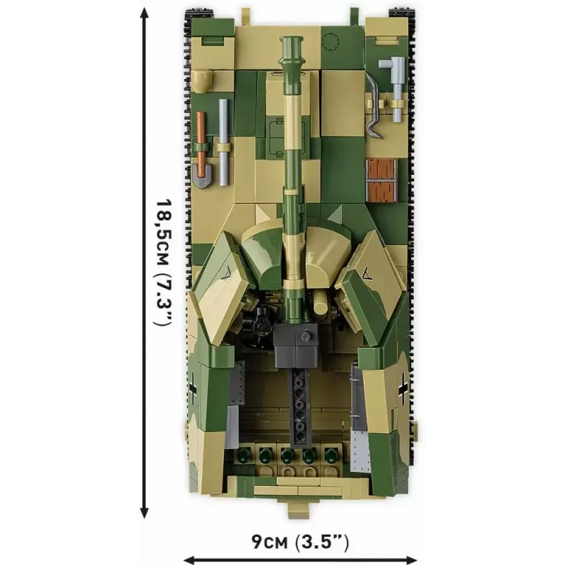 Cobi Blocks SD.KFZ.124 Wespe rakennussarja, 860 palikkaa