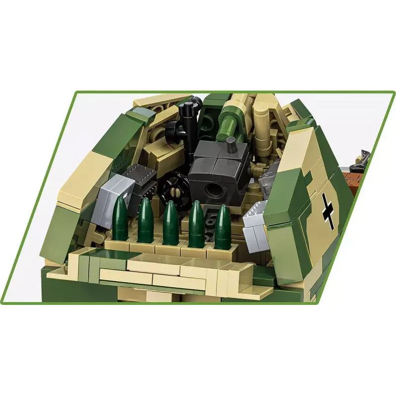 Cobi Blocks SD.KFZ.124 Wespe rakennussarja, 860 palikkaa