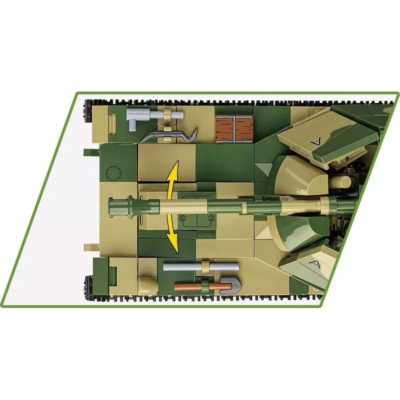 Cobi Blocks SD.KFZ.124 Wespe rakennussarja, 860 palikkaa