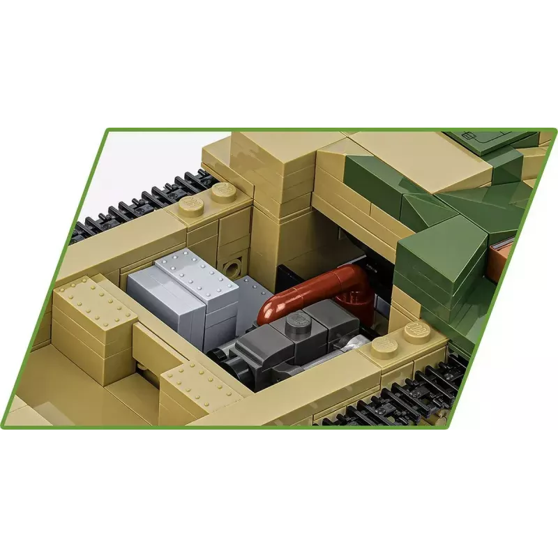 Cobi Blocks SD.KFZ.124 Wespe rakennussarja, 860 palikkaa