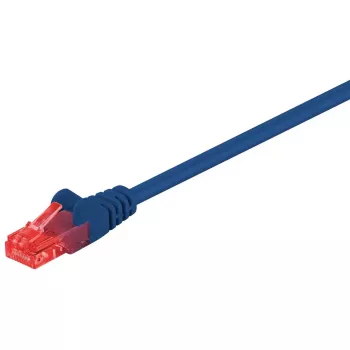 Goobay CAT 6 -verkkokaapeli U/UTP sininen 0,5m RJ-45