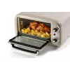 Ariete 3919 sähköinen miniuuni vintage, 800 W, 10 l tilavuus, kaksoislasi, retro, beige