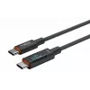 USB-kaapeli Ansmann 1700-0176 USB 2.0 1,2 m USB-C antrasiitti