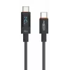 USB-kaapeli Ansmann 1700-0176 USB 2.0 1,2 m USB-C antrasiitti