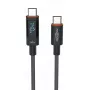 USB-kaapeli Ansmann 1700-0176 USB 2.0 1,2 m USB-C antrasiitti