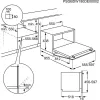 Electrolux ESL2500RO puoli-integroitu astianpesukone, 6 astiastoa, 49 dB