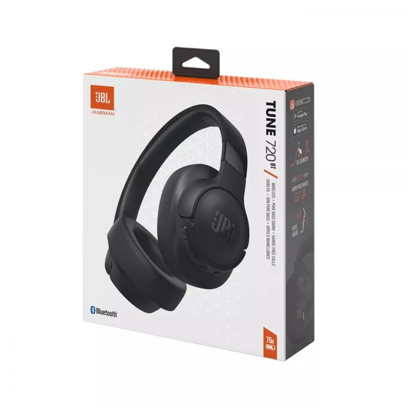 JBL Tune 720BT kuulokkeet langaton pääpanta puhelut/musiikki Bluetooth musta