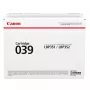 Canon 039 musta värikasetti 0287C001, 11000 sivua