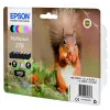 Mustepatruunasetti Epson C13T37884010 musta syaani vaaleasyaani vaaleamagenta magenta keltainen