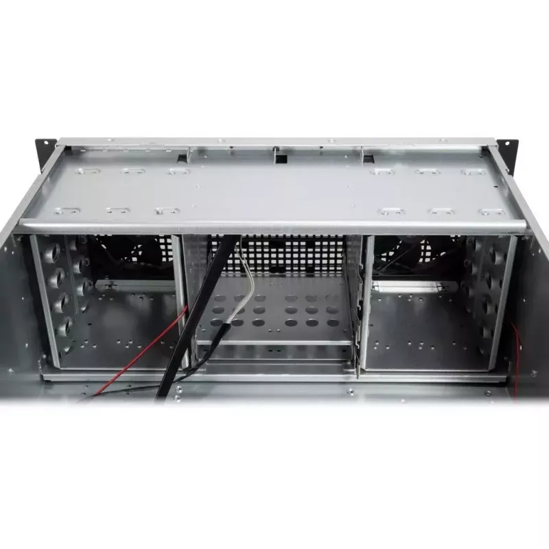 Palvelinkotelo Inter-Tech 4U 40240 Rack musta, harmaa