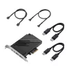 ASUS USB4 PCIe Gen4 -kortti liitäntäkortit/adapterit sisäinen DisplayPort, USB Type-C