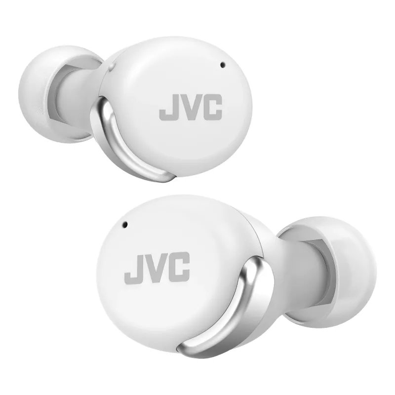 Kuulokemikrofoni JVC Active Noise Cancelling TWS valkoinen