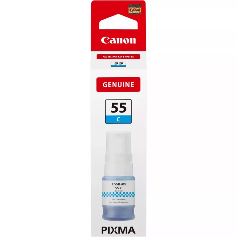 Canon GI-55C mustepatruuna 1 kpl alkuperäinen syaani