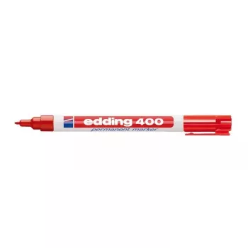Pysyvä tussi Edding 400 punainen