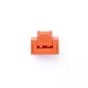 Portin estotulppa + avain Smartkeeper NL03PKOR RJ-45 oranssi 10 kpl