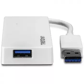 Keskitin Trendnet TU3-H4E USB 3.2 Gen 1 Type-A valkoinen