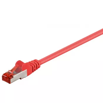 Goobay CAT 6 verkkokaapeli S/FTP (PiMF), 3 m, punainen, RJ-45 - RJ-45