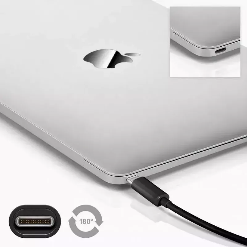 Goobay USB-kaapeli USB 2.0 1m Micro-USB B USB C musta