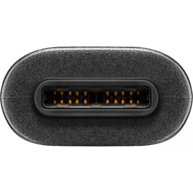 Goobay USB-kaapeli USB 2.0 1m Micro-USB B USB C musta