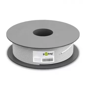 Verkkokaapeli Goobay CAT 5e F/UTP harmaa 100m