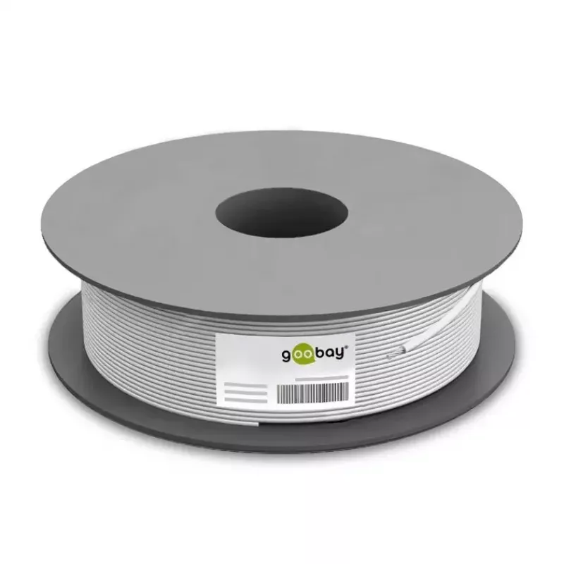 Verkkokaapeli Goobay CAT 5e F/UTP harmaa 100m