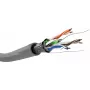 Verkkokaapeli Goobay CAT 5e F/UTP harmaa 100m