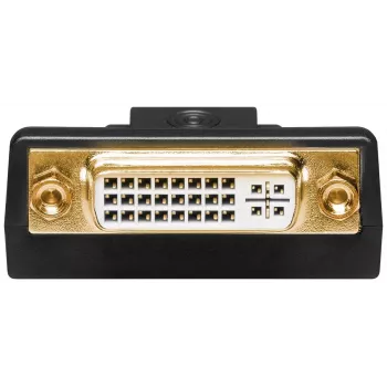 Goobay DisplayPort/DVI-D-adapteri 1.1 kullattu musta
