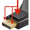 Goobay DisplayPort/DVI-D-adapteri 1.1 kullattu musta