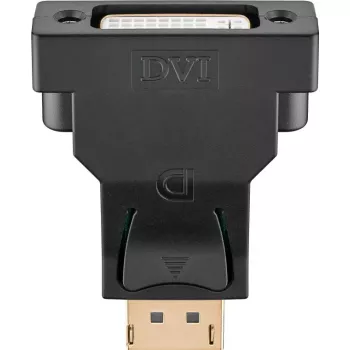 Goobay DisplayPort/DVI-D-adapteri 1.1 kullattu musta