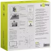 Goobay TV EasyFlex M kallistettava seinäteline, musta (51893)
