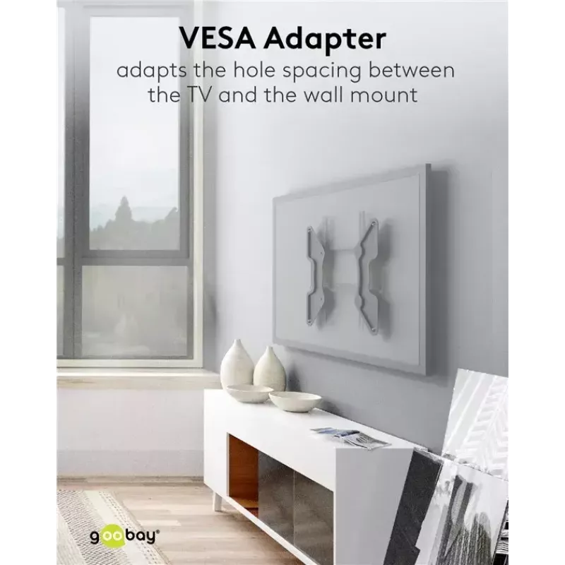 VESA-adapteri TV:n seinätelineeseen Goobay 60134