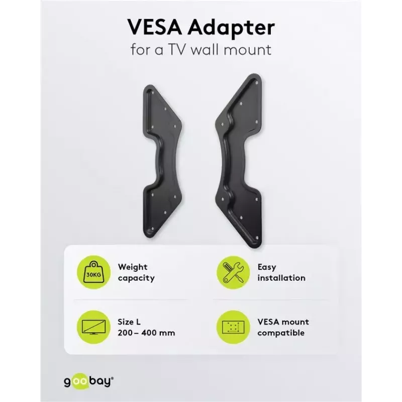 VESA-adapteri TV:n seinätelineeseen Goobay 60134