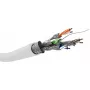 Verkkokaapeli Goobay 94218 RJ45 Cat6 305 m valkoinen