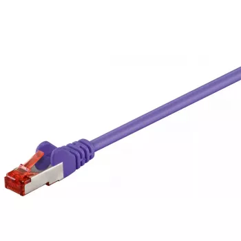 Verkkokaapeli Goobay CAT 6 -verkkokaapeli RJ-45 Cat6 10 m violetti