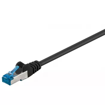 Verkkokaapeli Goobay 93664 RJ-45 Cat6a 0,5 m musta