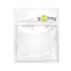 Kulmaliitäntäinen suojakosketinjohto Goobay 93976 1,5 m musta