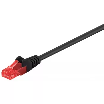 Goobay CAT 6 -verkkokaapeli RJ-45 Cat6 5 m musta