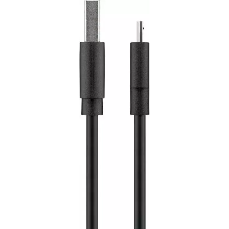 Goobay Micro-USB-pikalataus- ja synkronointikaapeli 1 m USB 2.0 musta