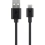 Goobay Micro-USB-pikalataus- ja synkronointikaapeli 1 m USB 2.0 musta